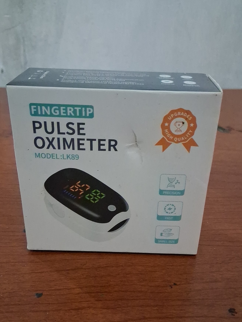 Fingertip Pulse Oximeter - Black & White